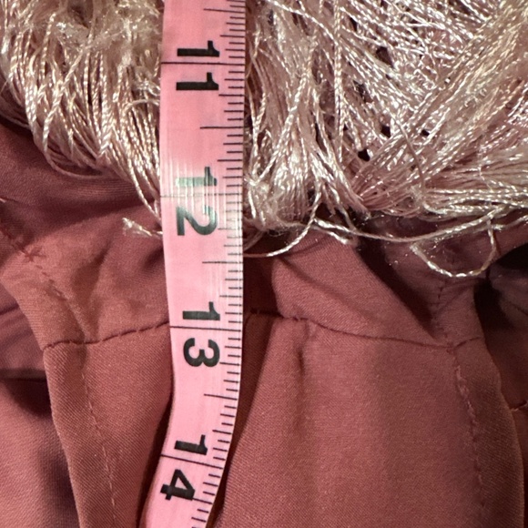 Women Missguided Pink Fringe Halter 1920's Flapper Style Cocktail Party Romper 6 - Picture 13 of 16